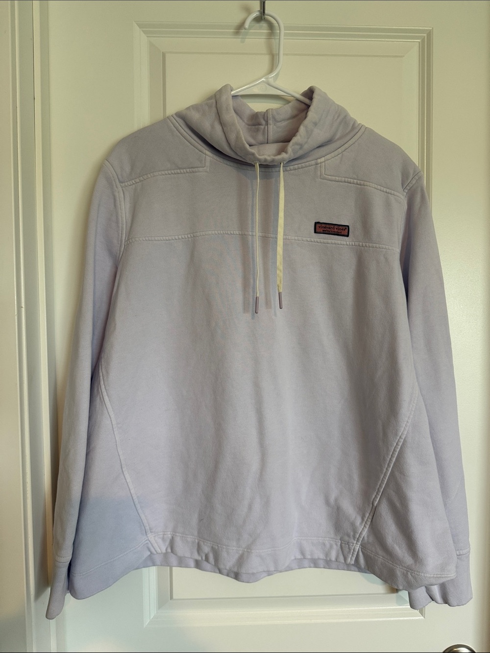 Vineyard Vines Lavender Pullover with Cowl Neck